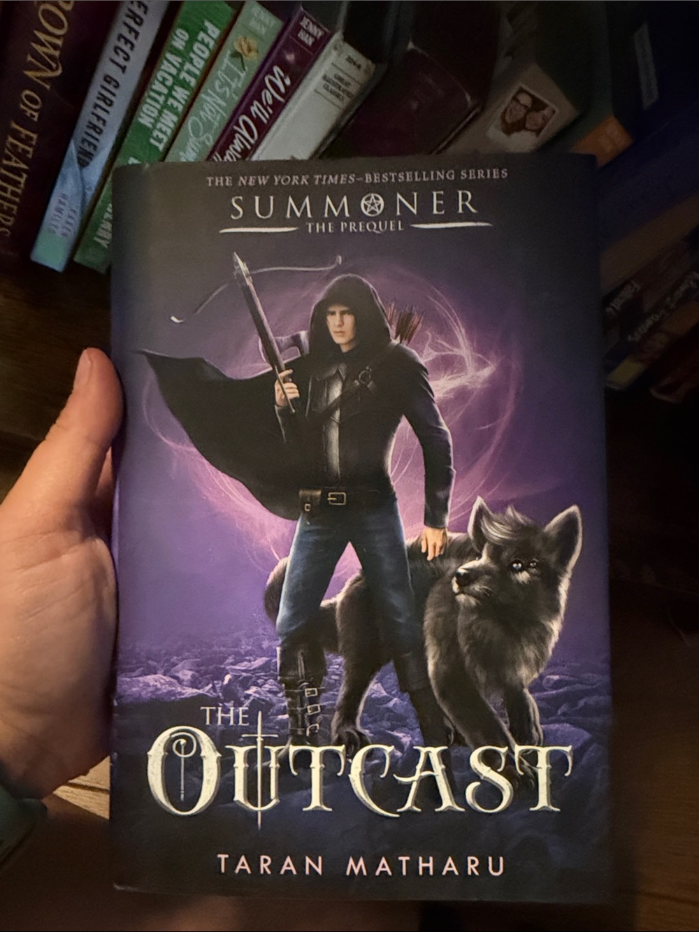 Summoner: The Outcast by Taran Matharu - Purple Fantasy Hardcover